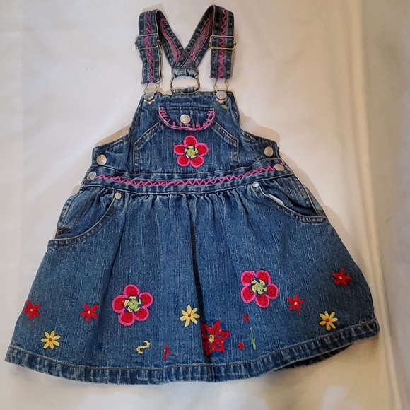 JET SET Other - SZ. JET SET TODDLER DENIM COVERALL DRESS